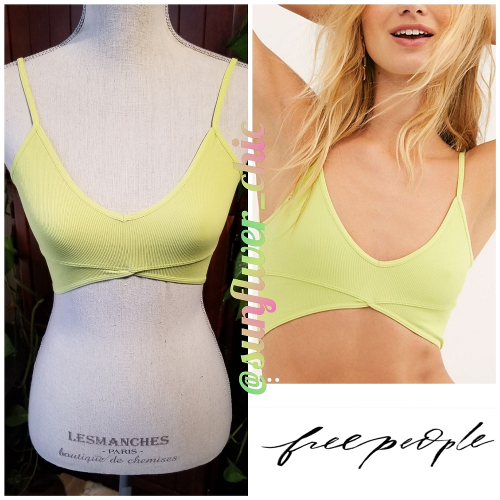 LAST SET!🆕️Bundle of 2 Free People Longline Bras - Picture 3 of 8